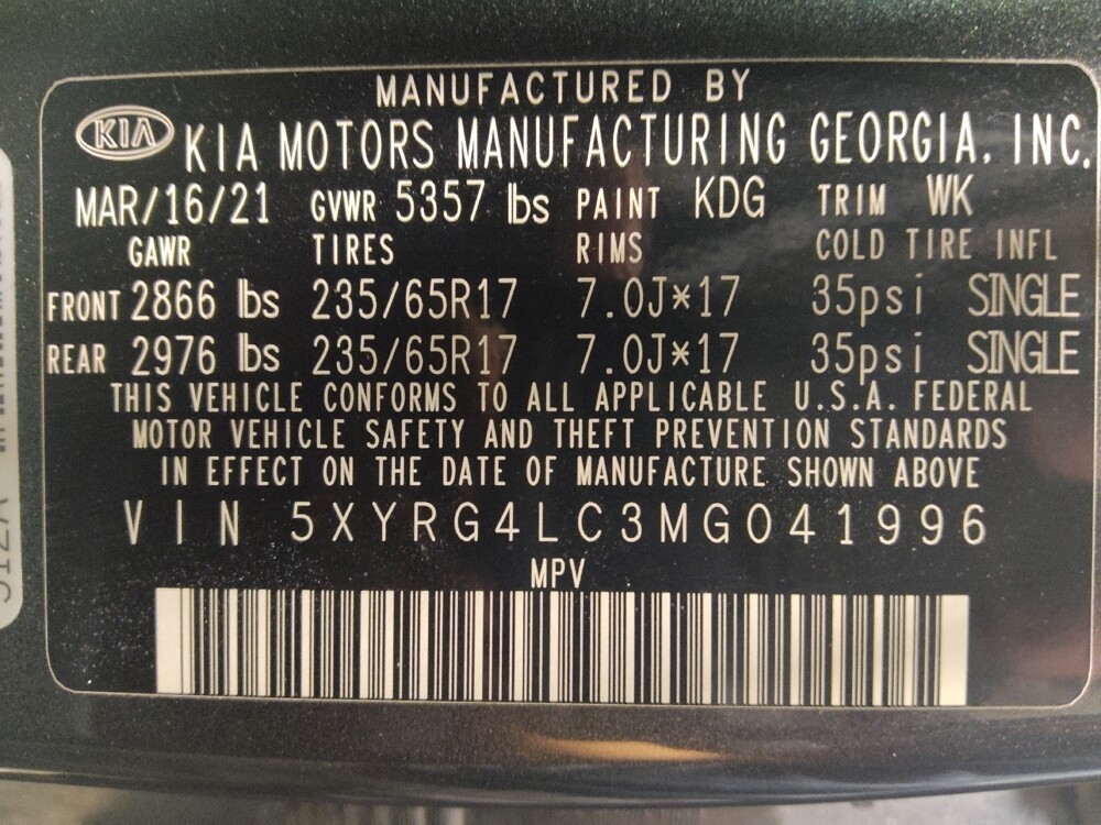 2021 Kia Sorento in Houston, TX 77074 - 18065853 33