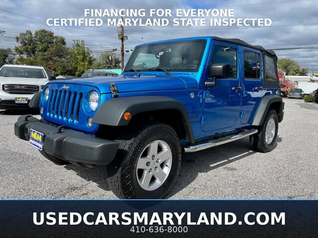 2016 Jeep Wrangler in Baltimore, MD 21225 - 18065904