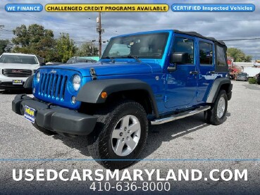 2016 Jeep Wrangler in Baltimore, MD 21225