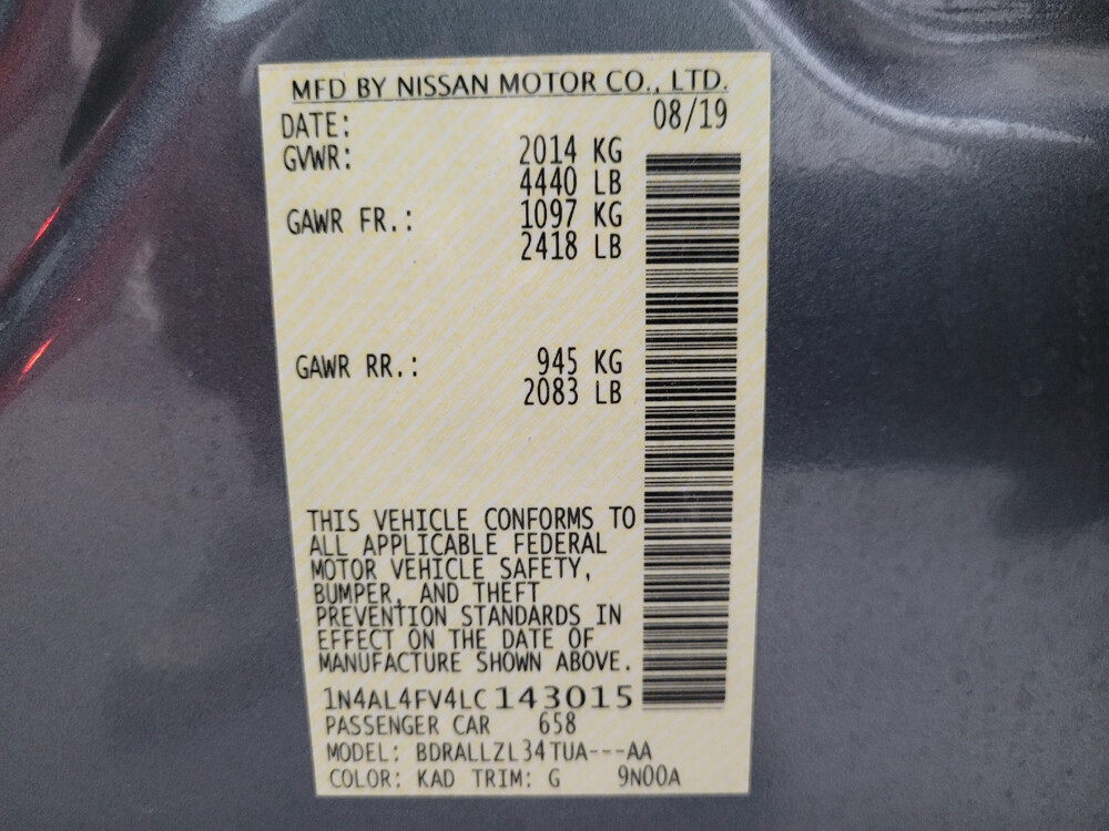 2020 Nissan Altima in Phoenix, AZ 85022 - 18065935 33