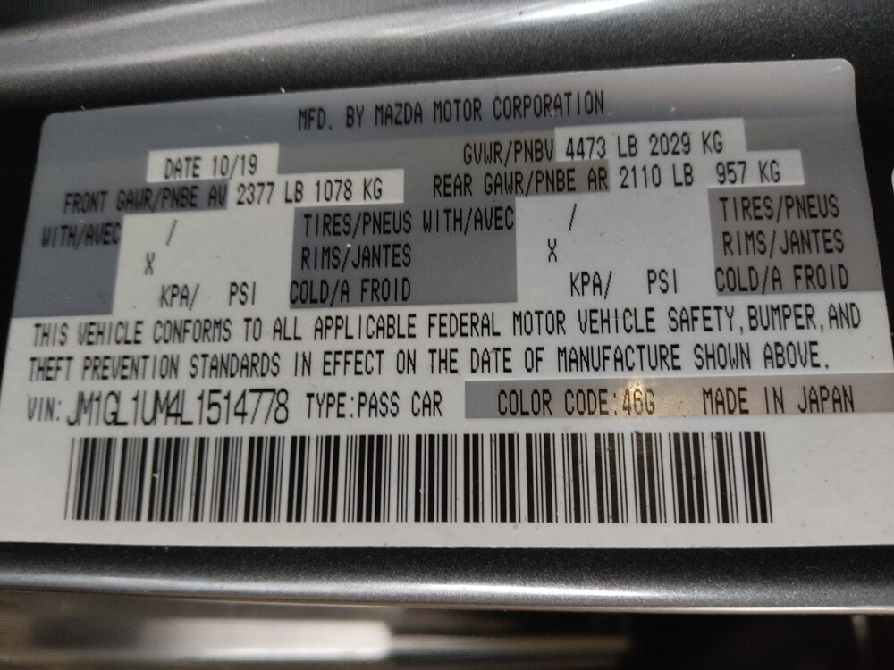 2020 MAZDA MAZDA6 in Augusta, GA 30907 - 18065978 33