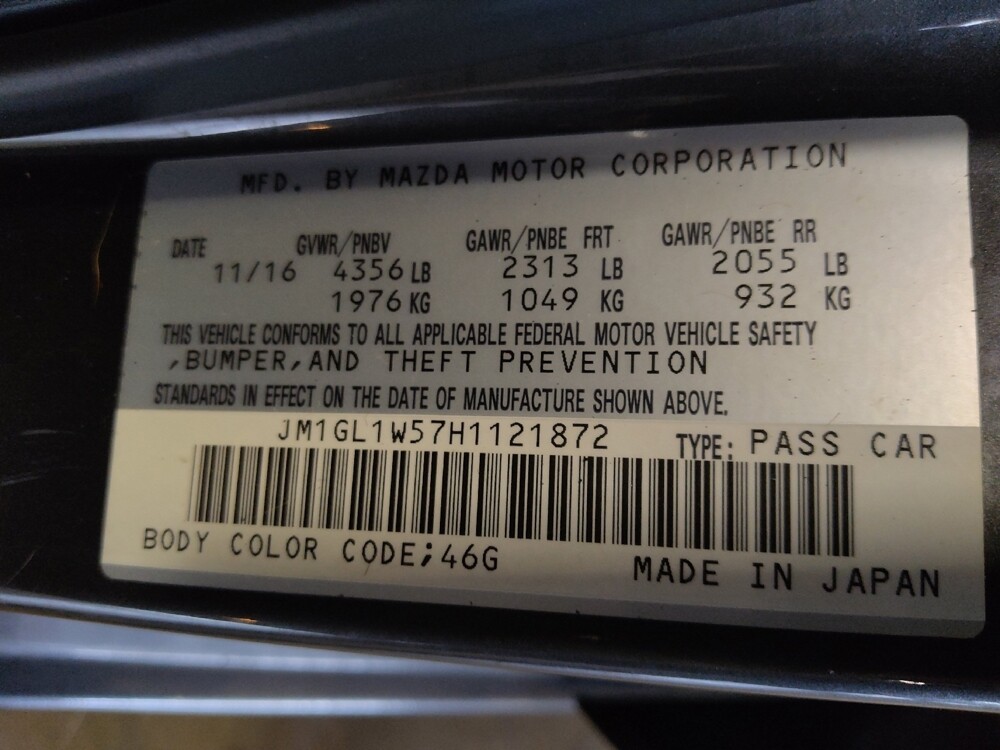 2017 Mazda MAZDA6 in West Palm Beach, FL 33409 - 18066058 33