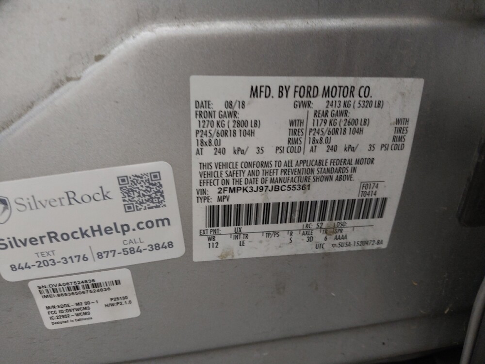 2018 Ford Edge in Gladstone, MO 64118 - 18066088 33