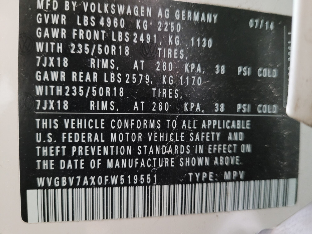 2015 Volkswagen Tiguan in Pittsburgh, PA 15237 - 18066331 33