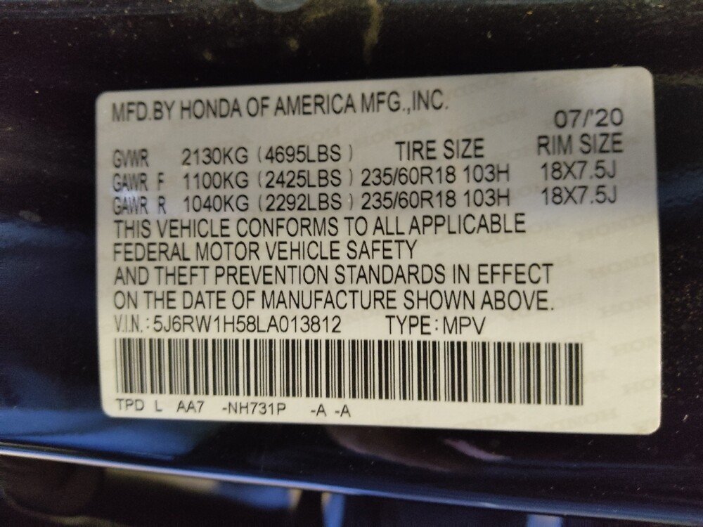 2020 Honda CR-V in Tucson, AZ 85705 - 18066450 33