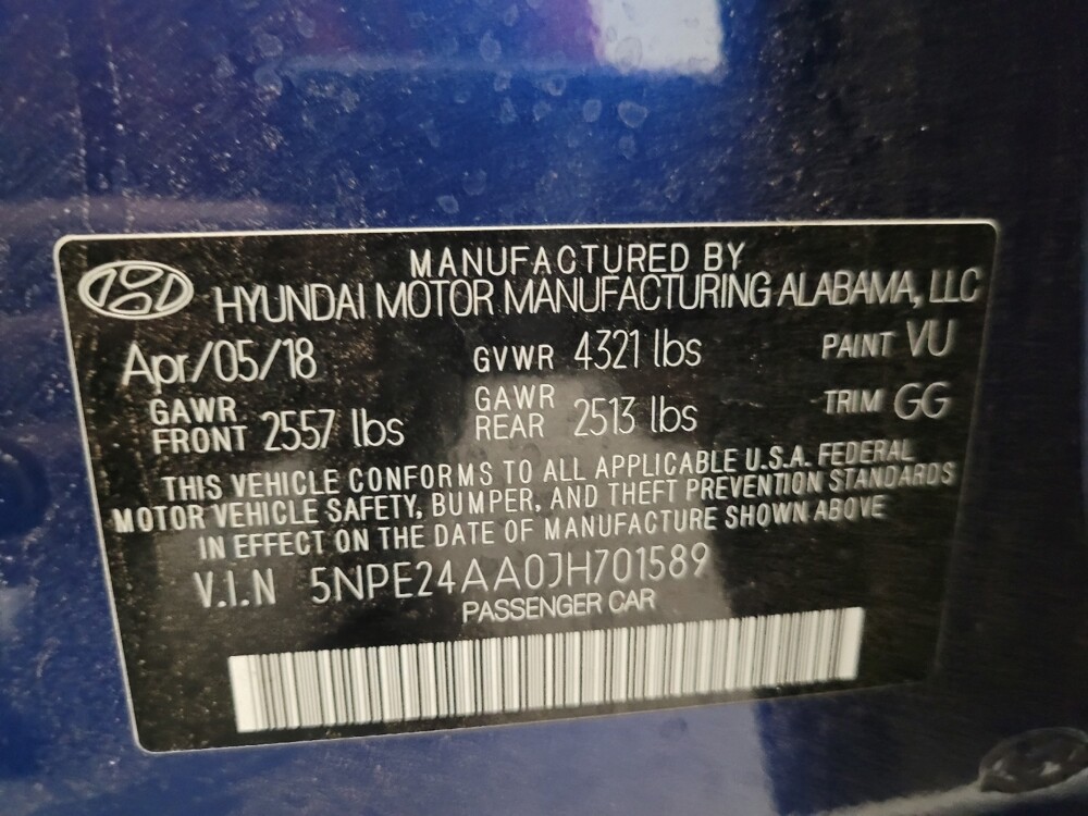 2018 Hyundai Sonata in Tucson, AZ 85705 - 18066483 33