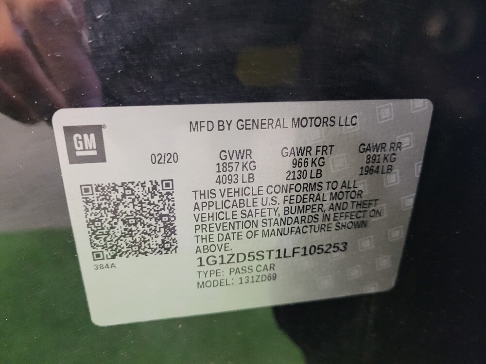 2020 Chevrolet Malibu in Fairfield, OH 45014 - 18066499 33