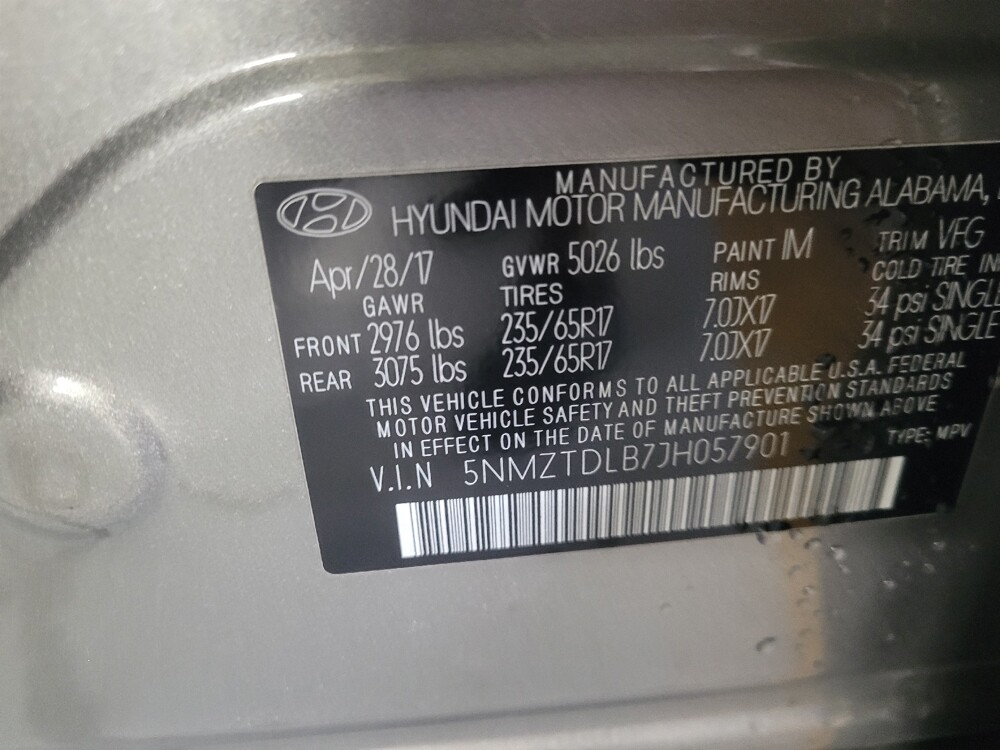 2018 Hyundai Santa Fe in Marietta, GA 30062 - 18066586 33