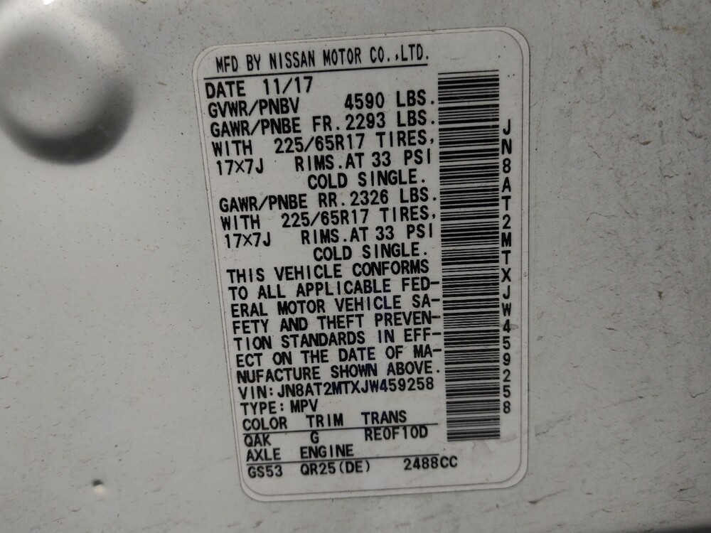 2018 Nissan Rogue in Albuquerque, NM 87113 - 18066612 33