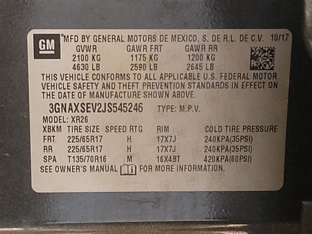 2018 Chevrolet Equinox in Pensacola, FL 32505 - 18066651 33