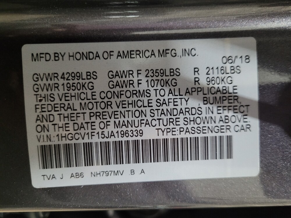 2018 Honda Accord in Pittsburgh, PA 15236 - 18066736 33