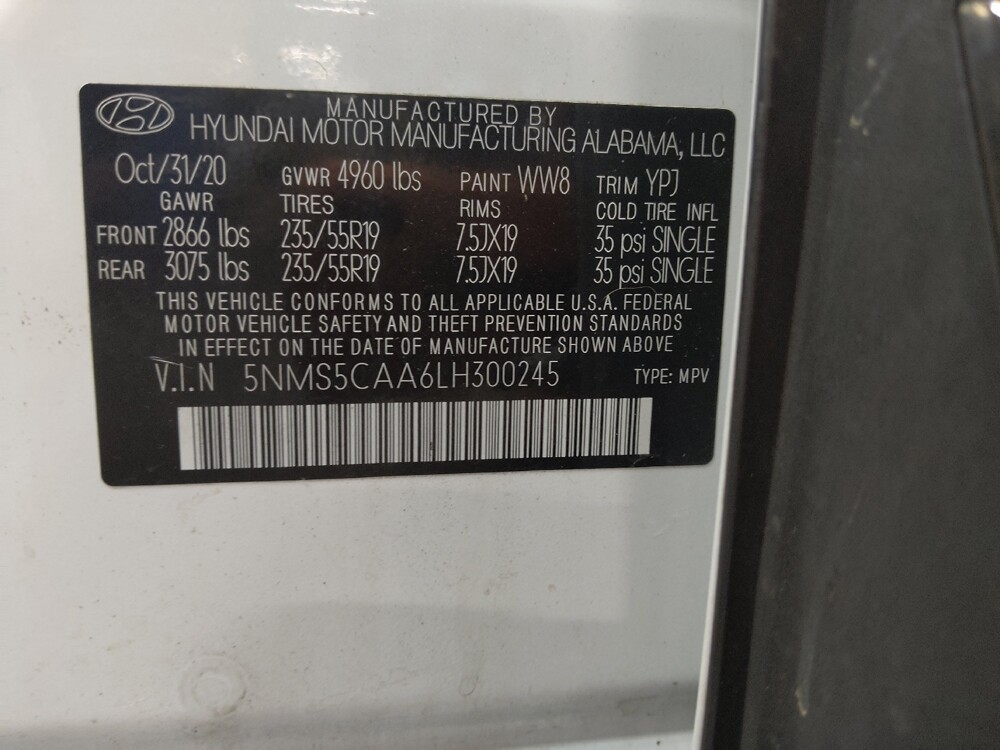 2020 Hyundai Santa Fe in Fort Worth, TX 76116 - 18066776 33