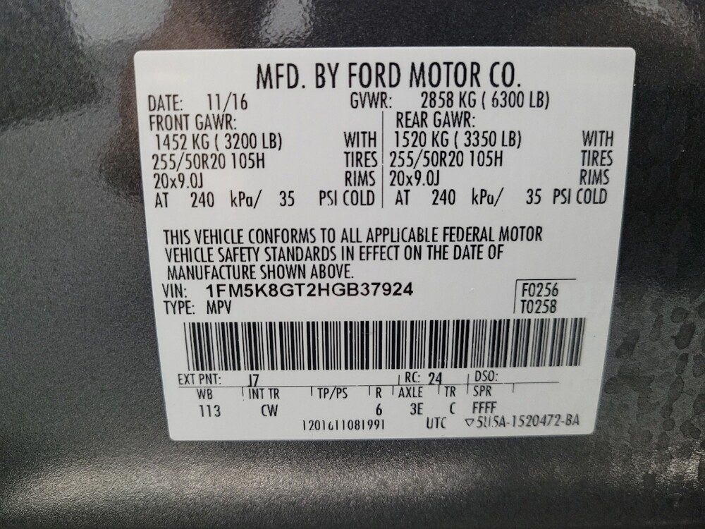 2017 Ford Explorer in Pensacola, FL 32505 - 18066906 33