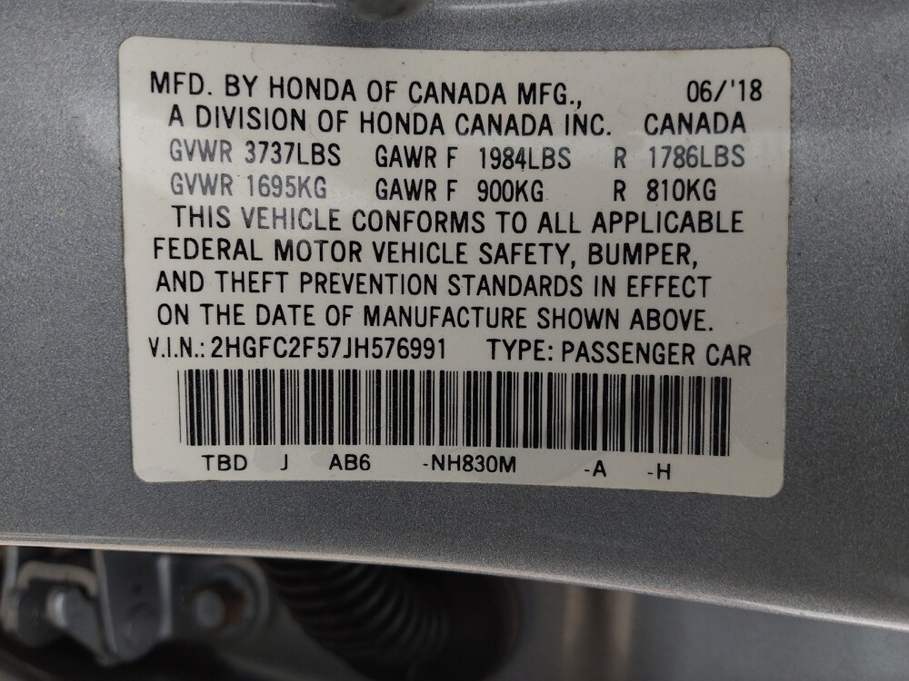 2018 Honda Civic in Knoxville, TN 37923 - 18067014 33