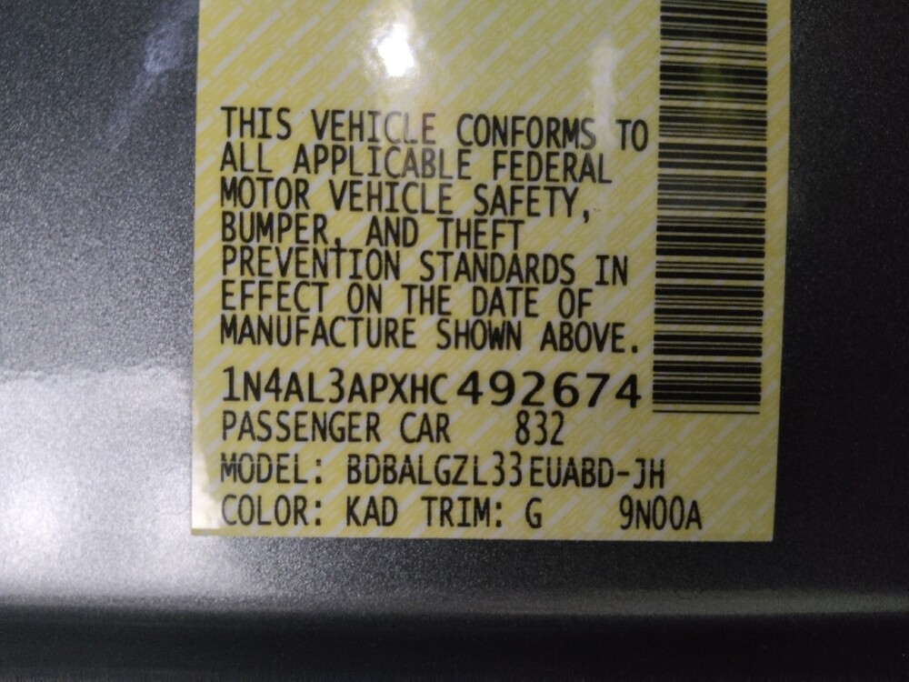 2017 Nissan Altima in Pelham, AL 35124 - 18067021 33