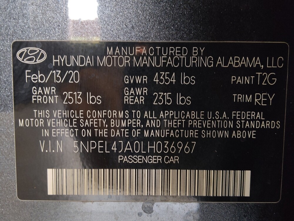 2020 Hyundai Sonata in Hialeah, FL 33014 - 18067190 33