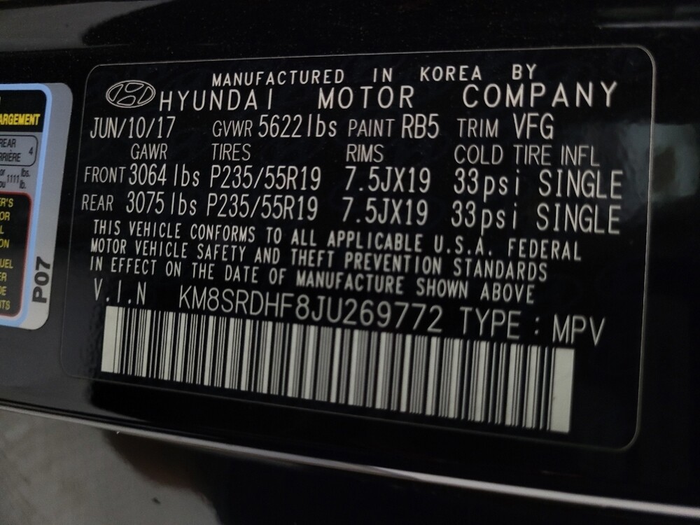 2018 Hyundai Santa Fe in Lombard, IL 60148 - 18067271 33