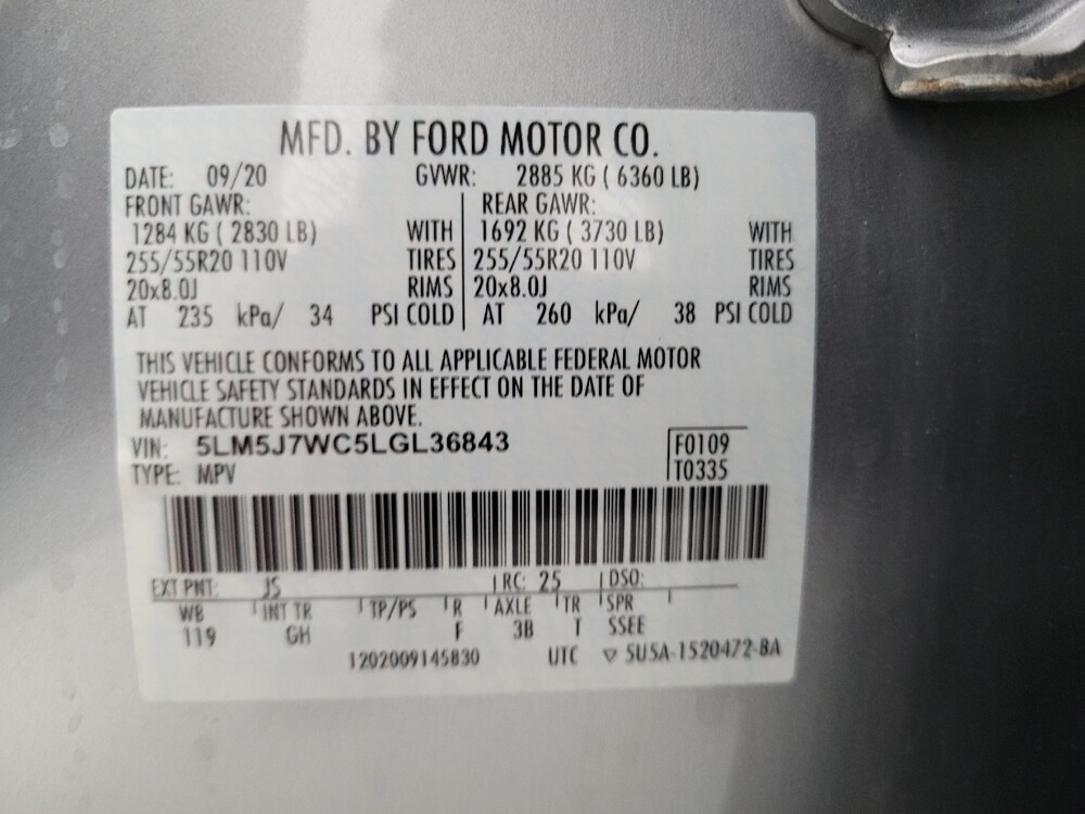 2020 Lincoln Aviator in Tampa, FL 33612 - 18067385 33