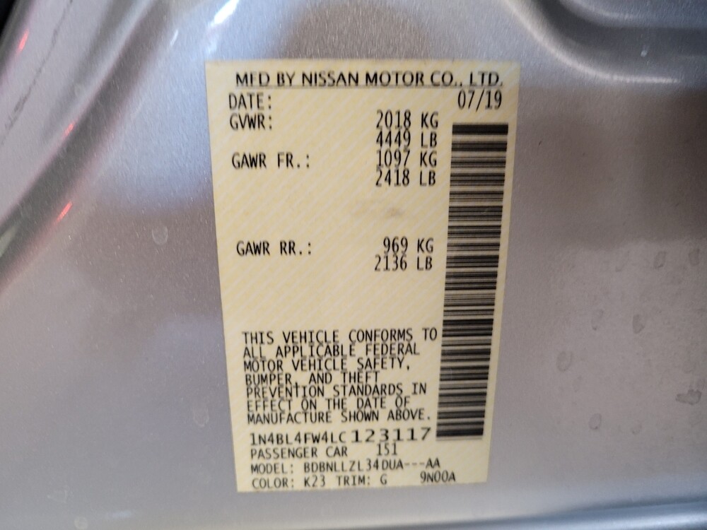 2020 Nissan Altima in Wilmington, NC 28405 - 18067396 33