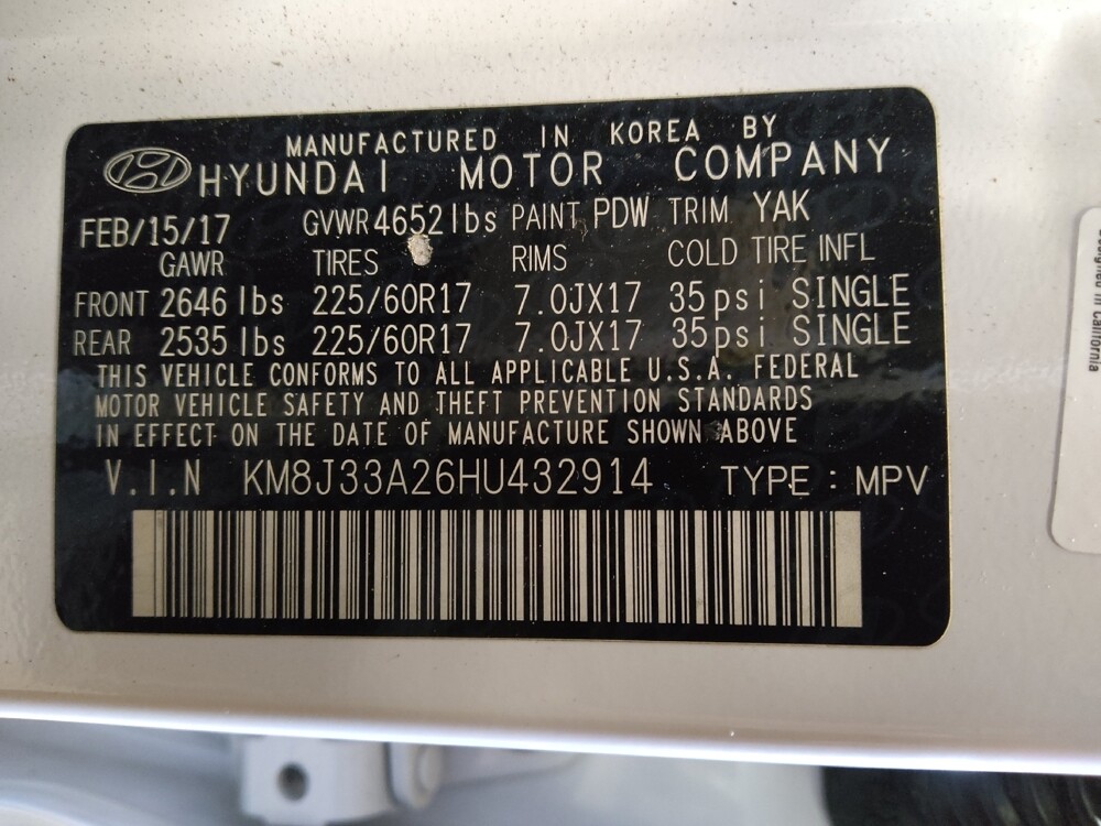 2017 Hyundai Tucson in Pensacola, FL 32505 - 18067405 33