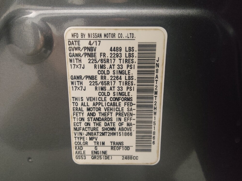 2017 Nissan Rogue in Ocala, FL 34471 - 18067498 33