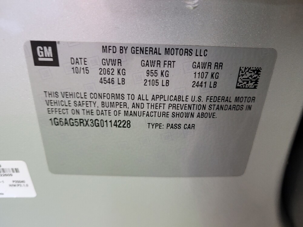 2016 Cadillac ATS in Fairfield, OH 45014 - 18067512 33