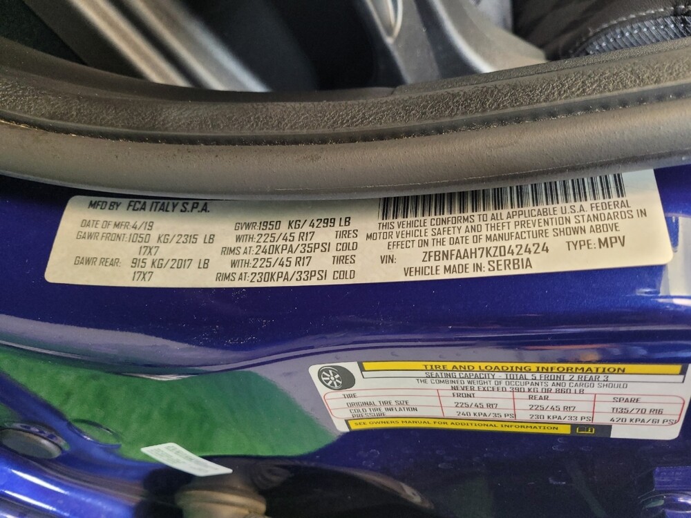 2019 FIAT 500L in Fairfield, OH 45014 - 18067541 33