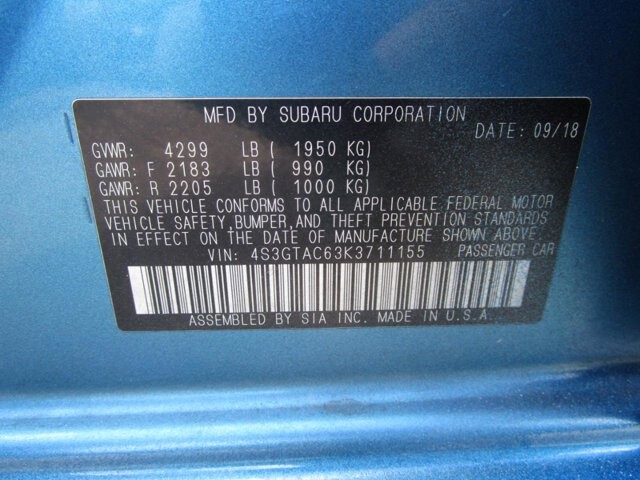 2019 Subaru Impreza in Tampa, FL 33604-6914 - 18067558 28