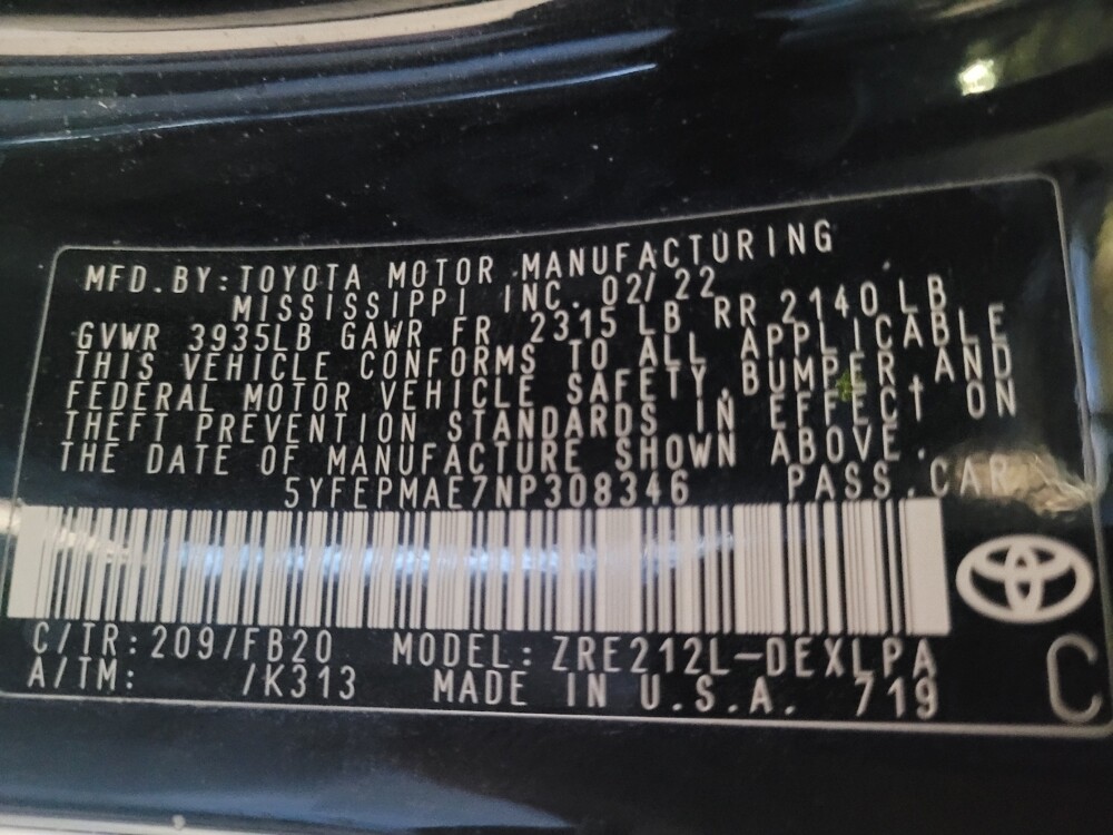 2022 Toyota Corolla in Tampa, FL 33612 - 18067669 33