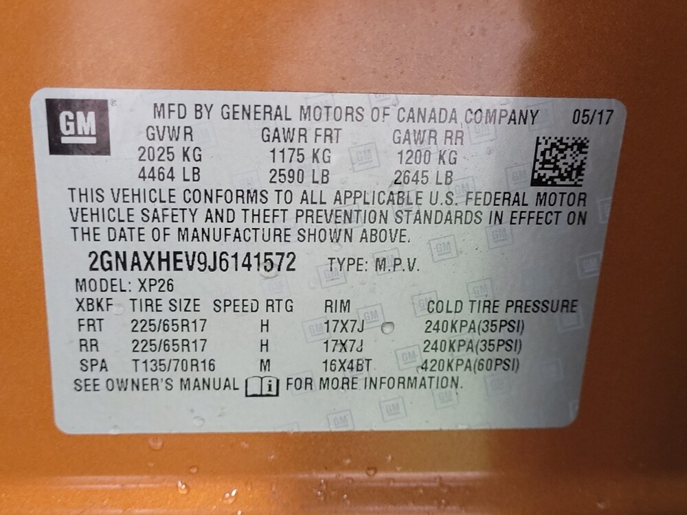 2018 Chevrolet Equinox in Tampa, FL 33612 - 18067670 33