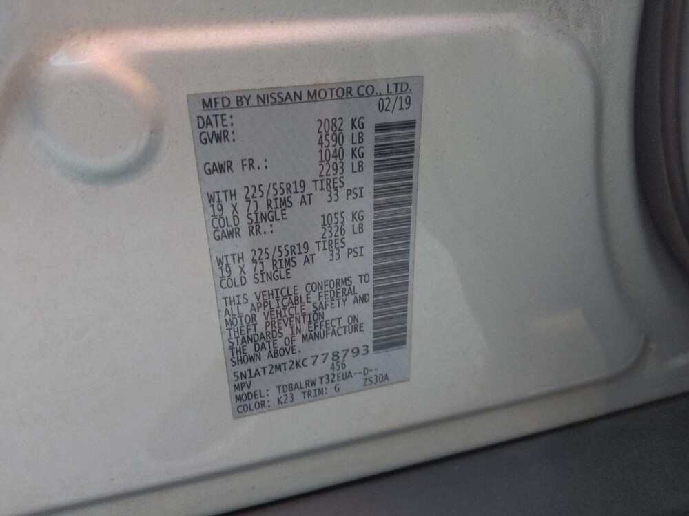 2019 Nissan Rogue in Ocala, FL 34471 - 18067685 33