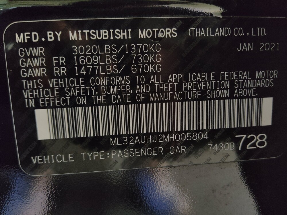 2021 Mitsubishi Mirage in Charlotte, NC 28213 - 18067704 33