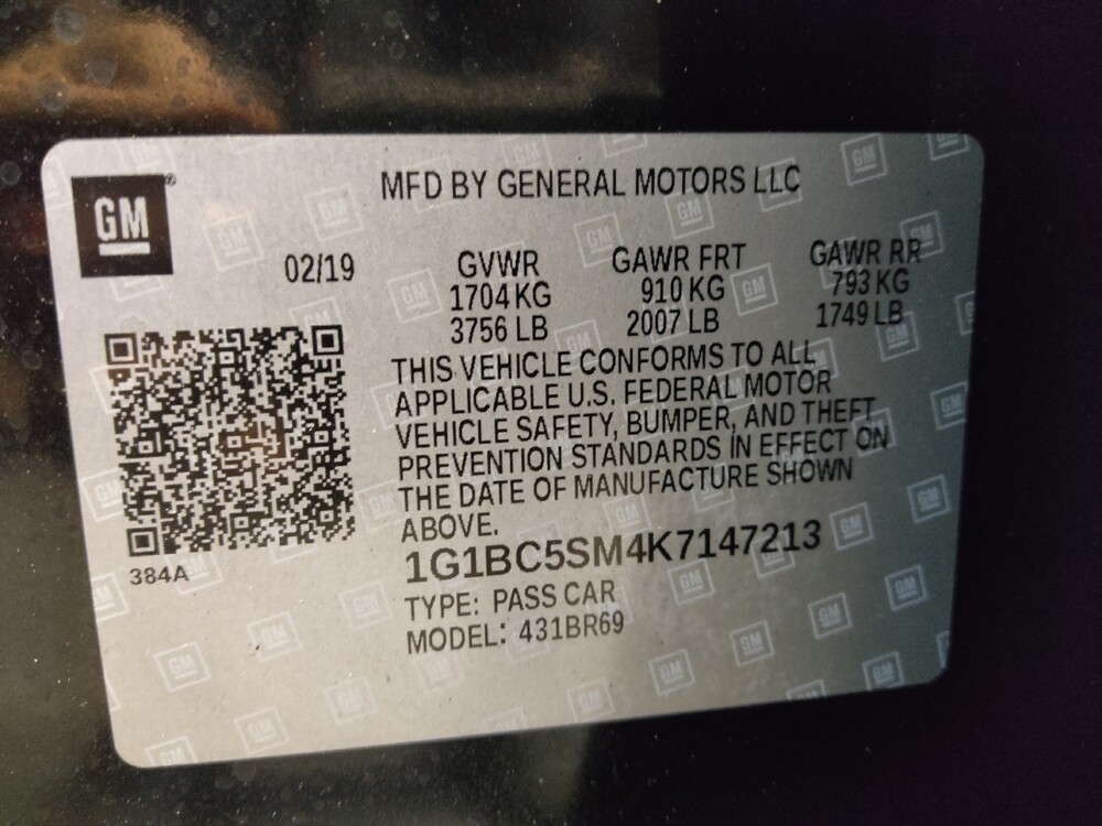 2019 Chevrolet Cruze in Albuquerque, NM 87113 - 18067841 33