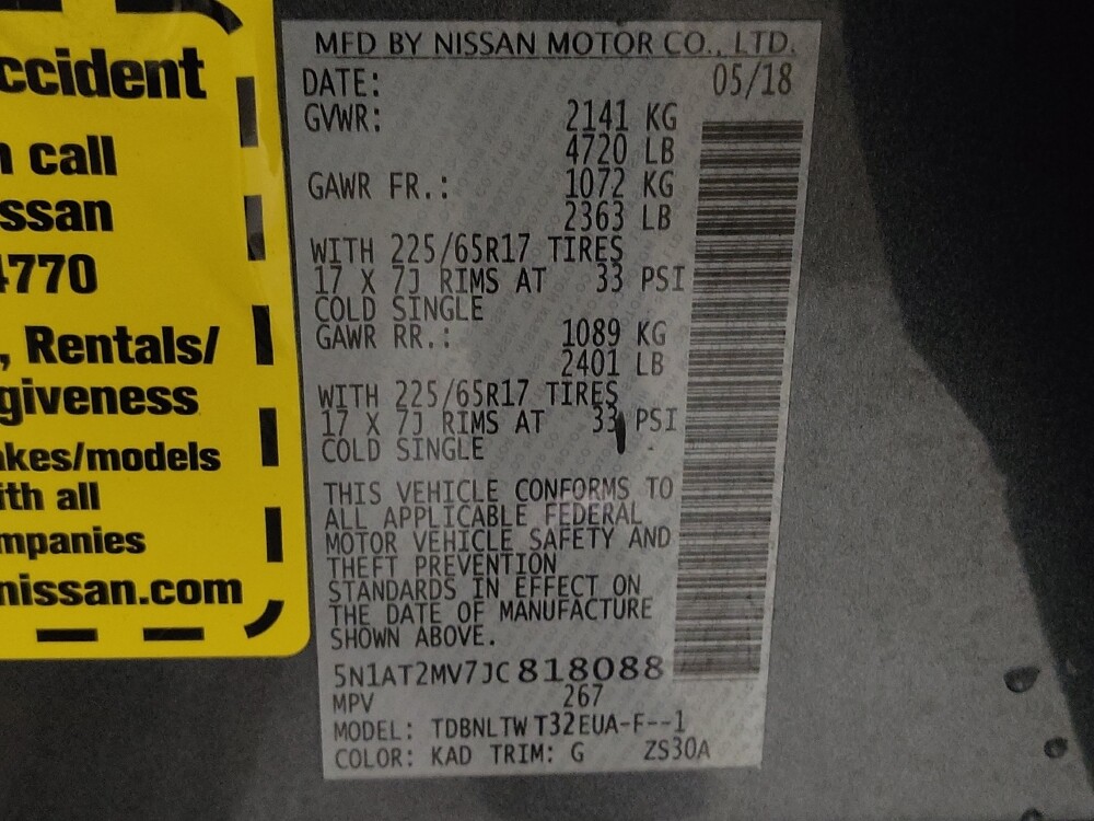 2018 Nissan Rogue in Charlotte, NC 28213 - 18067910 33