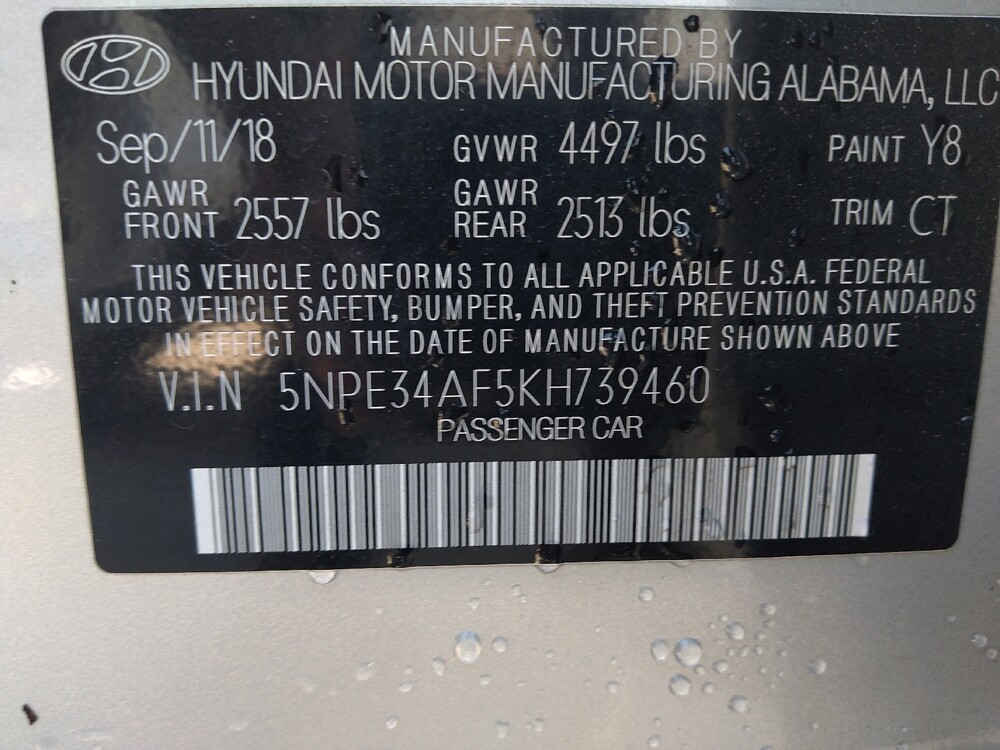 2019 Hyundai Sonata in Augusta, GA 30907 - 18068128 33