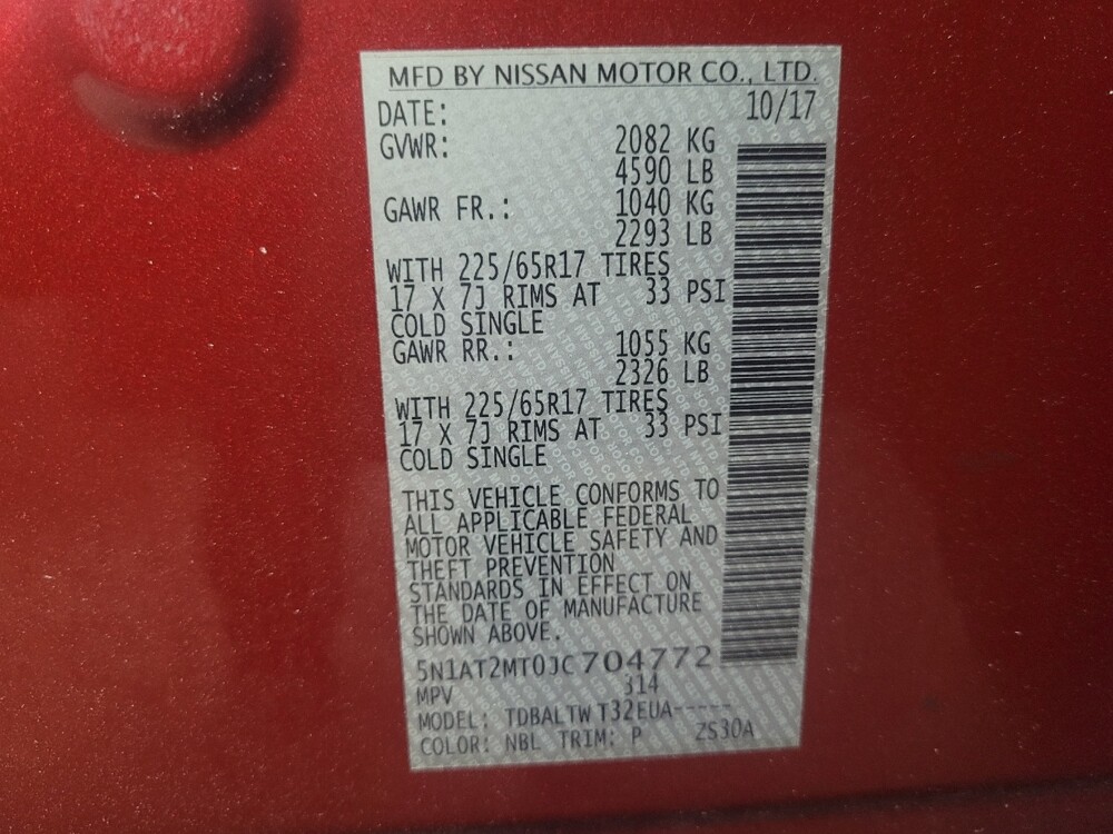 2018 Nissan Rogue in Gastonia, NC 28056 - 18068189 33