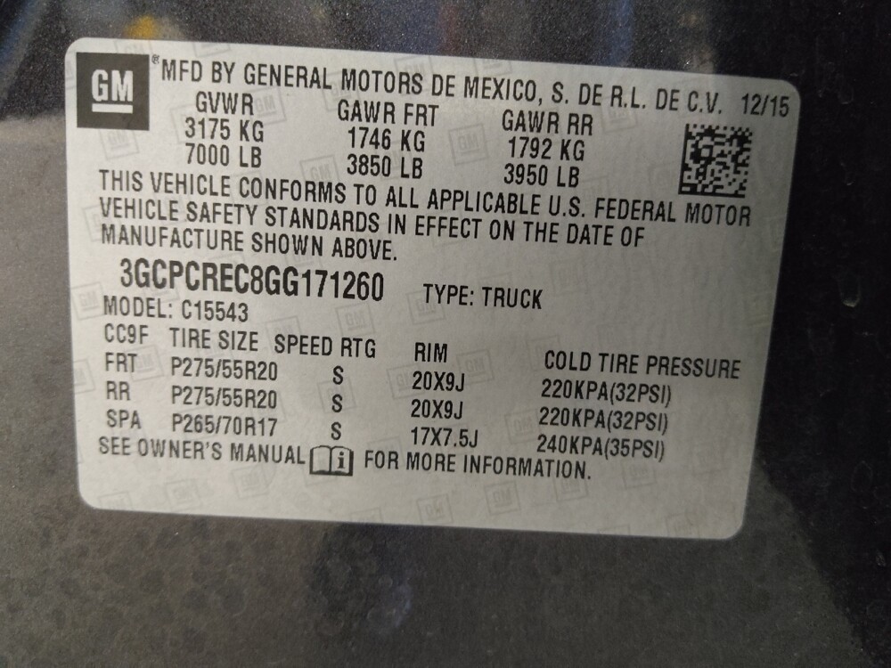 2016 Chevrolet Silverado 1500 in Tampa, FL 33619 - 18068219 33