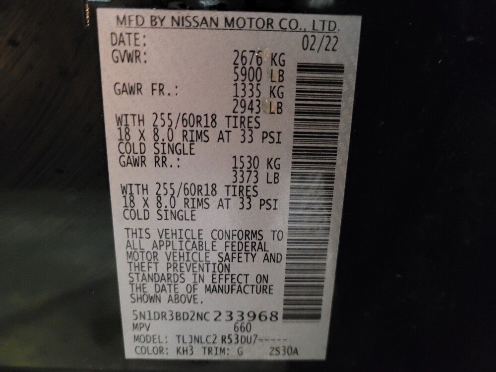 2022 Nissan Pathfinder in Owings Mills, MD 21117 - 18068314 33