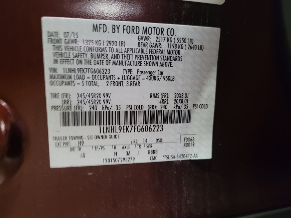 2015 Lincoln MKS in Langhorne, PA 19047 - 18068350 33