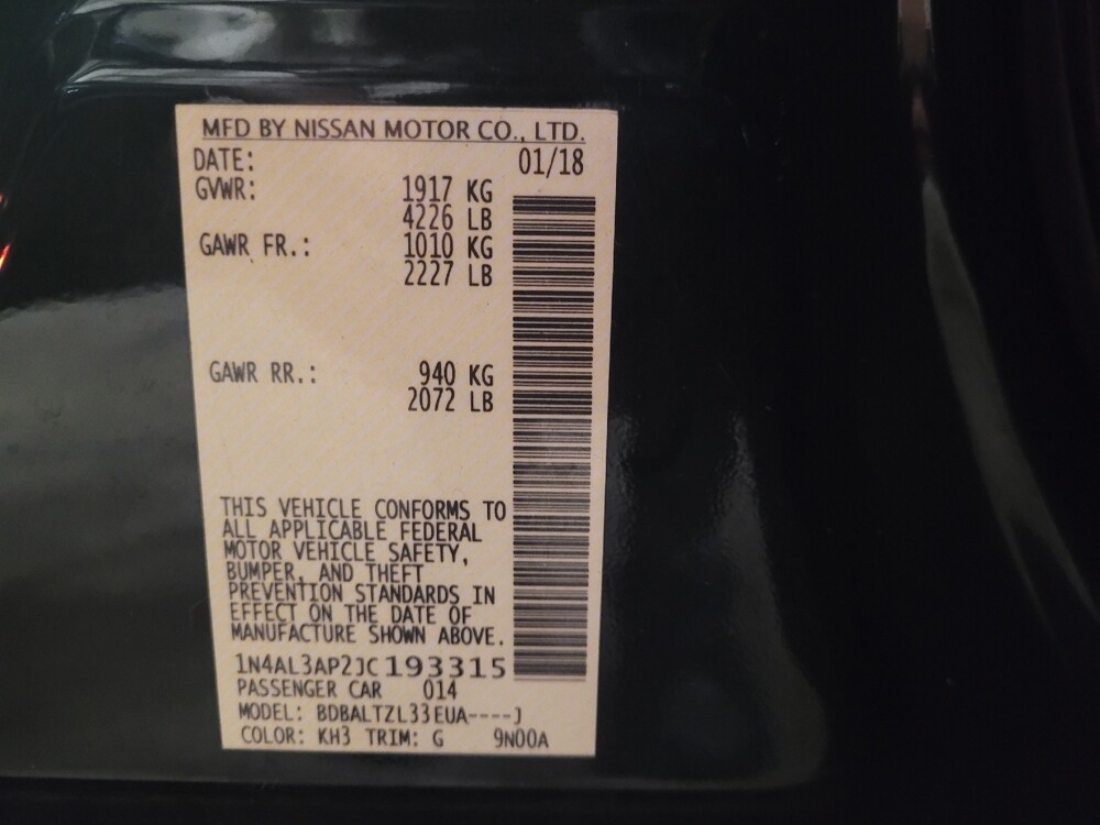 2018 Nissan Altima in Temple Hills, MD 20746 - 18068467 33