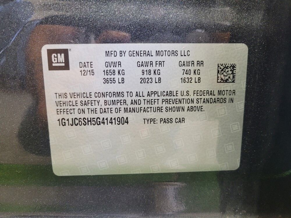 2016 Chevrolet Sonic in Maple Heights, OH 44137 - 18068649 33