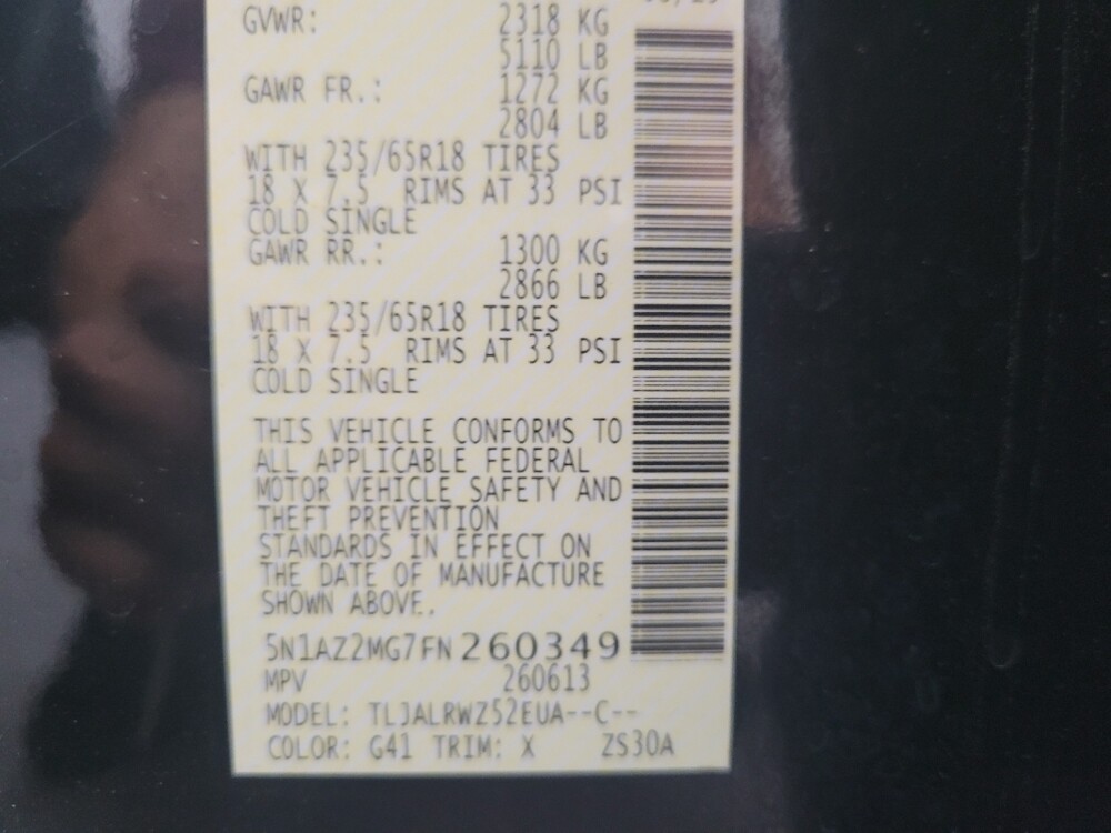 2015 Nissan Murano in Madison, TN 37115 - 18068783 33