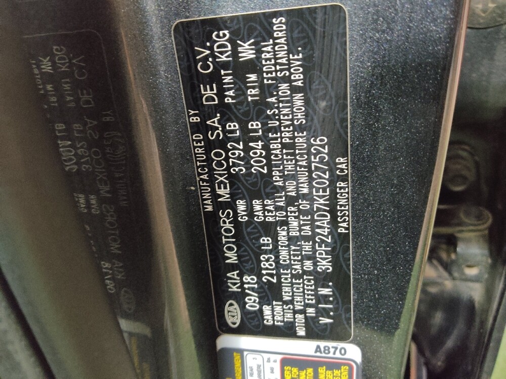 2019 Kia Forte in Arlington, TX 76011 - 18068972 33