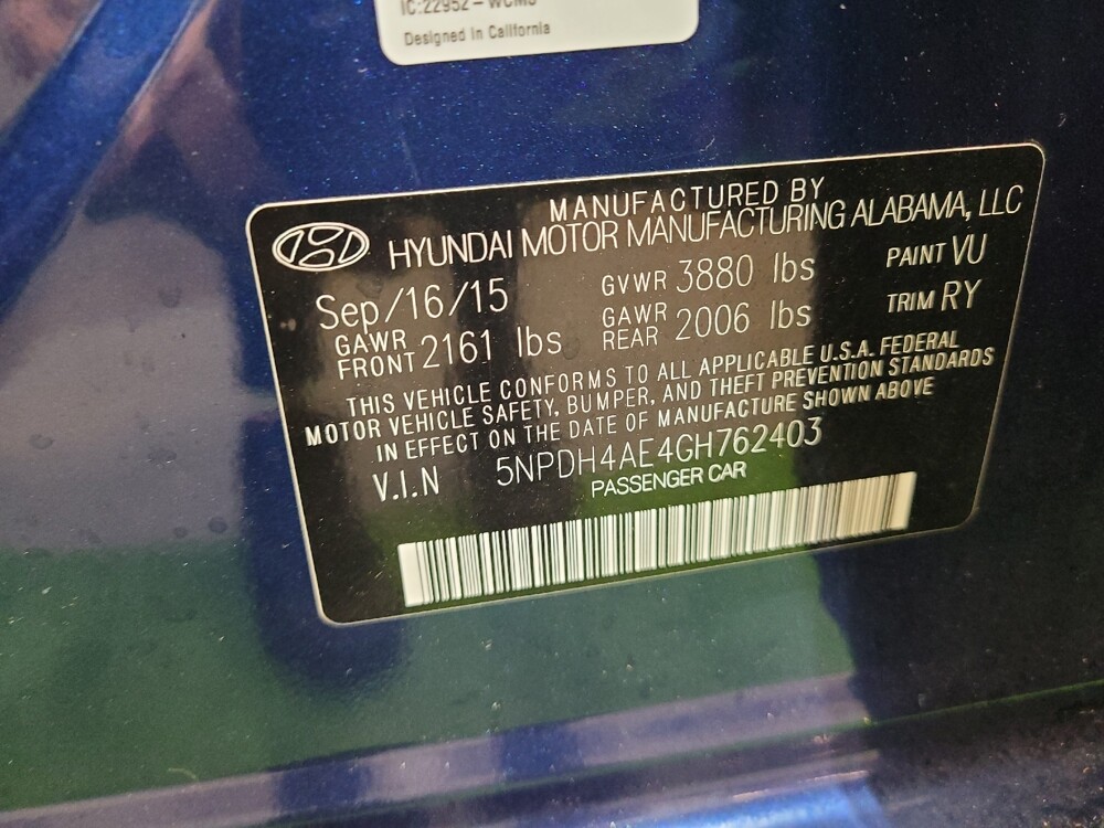 2016 Hyundai Elantra in Miamisburg, OH 45342 - 18068980 33