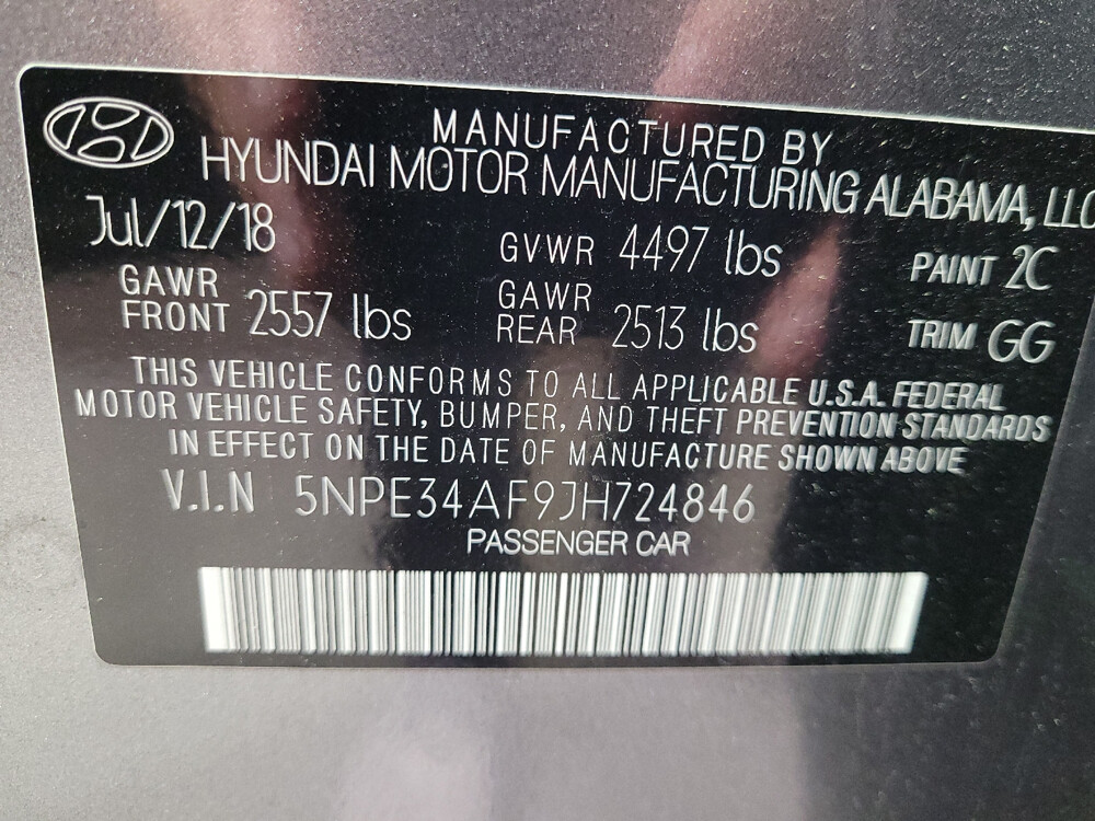 2018 Hyundai Sonata in Charlotte, NC 28273 - 18069004 33