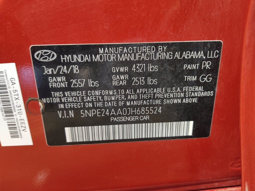 2018 Hyundai Sonata in Temple, TX 76502 - 18069365 33