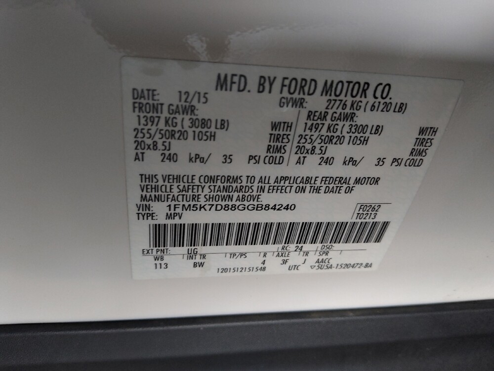 2016 Ford Explorer in Duluth, GA 30096 - 18069376 33