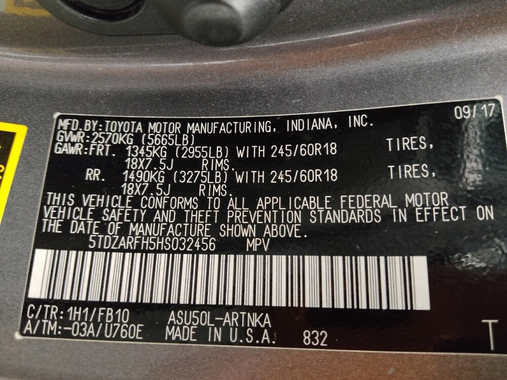 2017 Toyota Highlander in Tampa, FL 33612 - 18069431 33