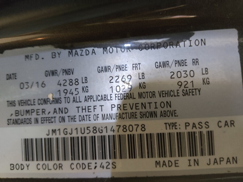 2016 Mazda MAZDA6 in Salem, VA 24153 - 18069462 33