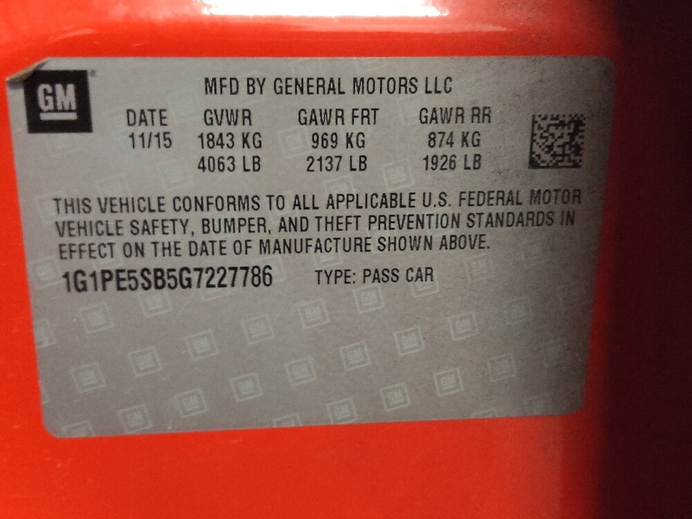 2016 Chevrolet Cruze in Charlotte, NC 28273 - 18069474 33